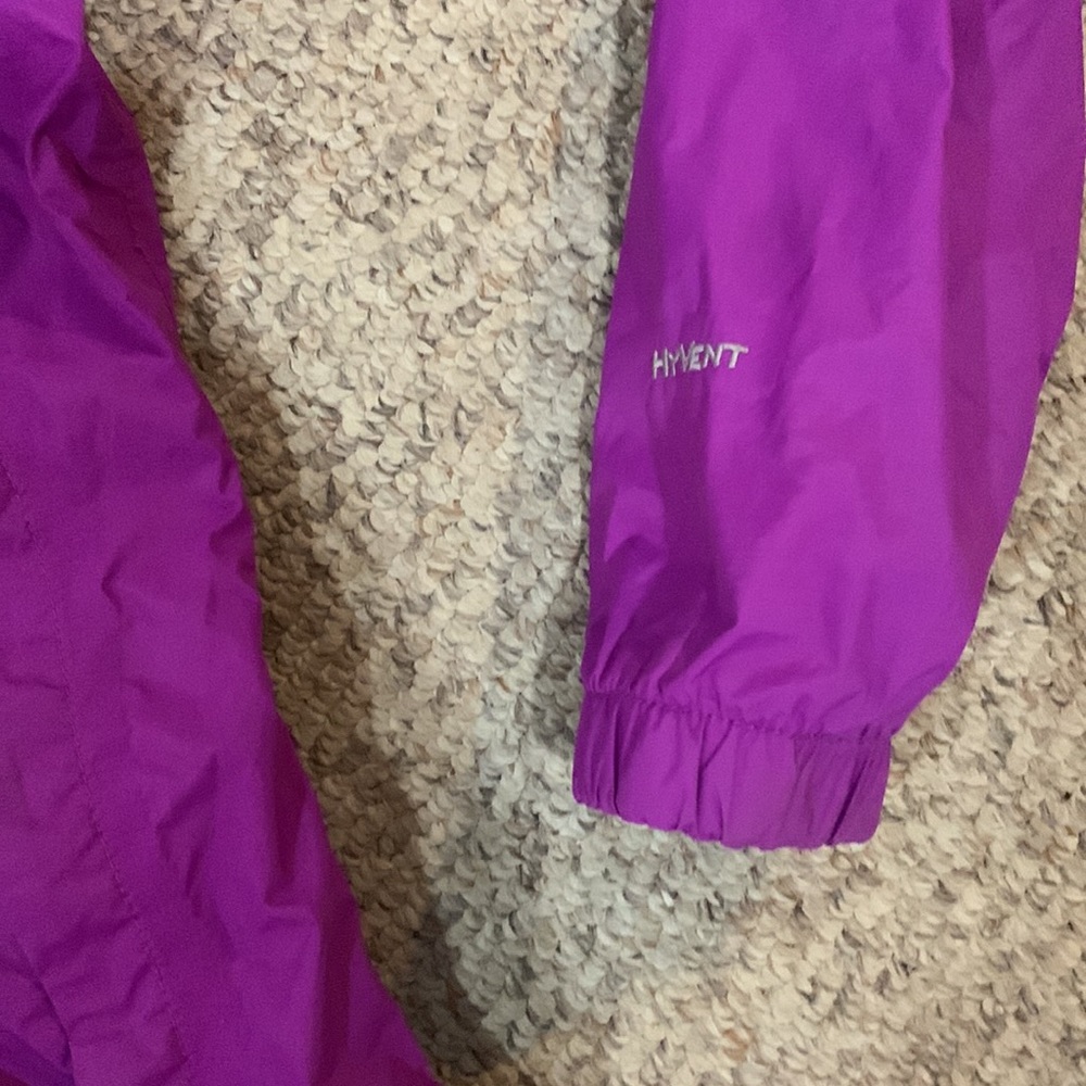 The North Face Magenta Hyvent hooded jacket sz XS - Picture 2 of 5